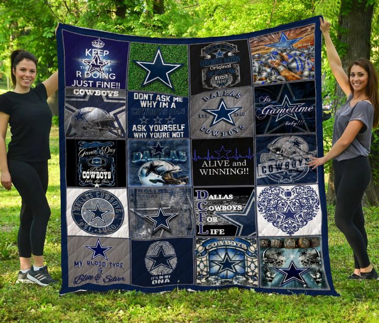 Dallas Cowboys Quilt Blanket LC14 for Fans