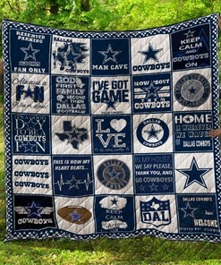 Dallas Cowboys Quilt Blanket LC6 for Fans