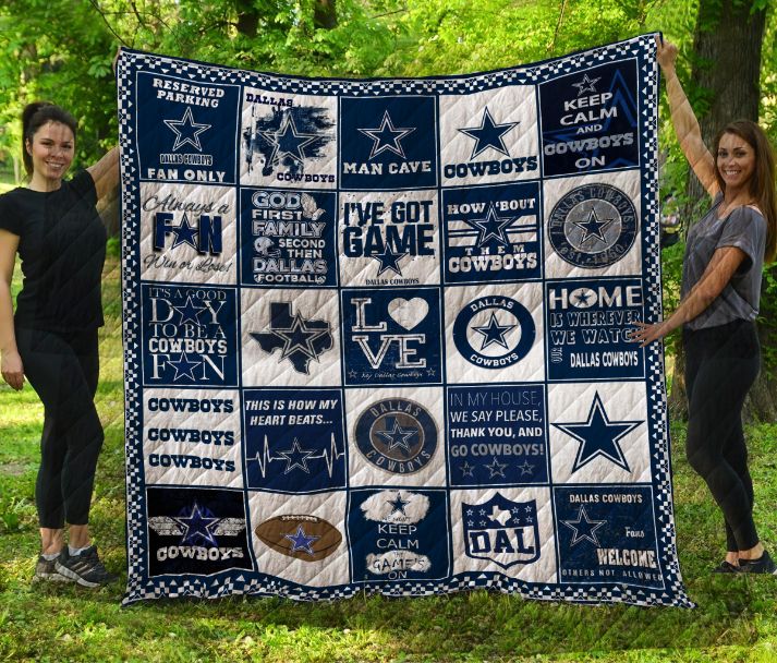 Dallas Cowboys Quilt Blanket LC6 for Fans