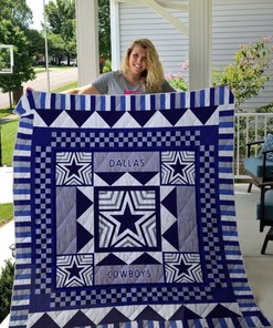 Dallas Cowboys Quilt Blanket for Fans