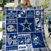 Dallas Cowboys Ver1 Quilt Blanket Th2506 for Fans