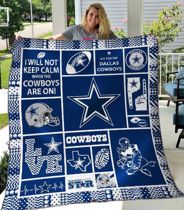 Dallas Cowboys Ver1 Quilt Blanket Th2506 for Fans