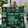 Dallas Stars Love Letter: Quilt Bedding Set with Fleece Blanket for Dallas Stars Fans