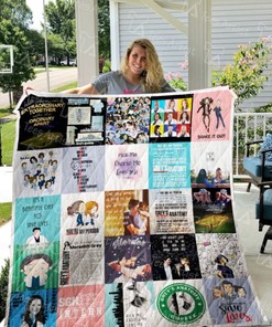 Dance It Out Grey's Anatomy Collection Quilt Blanket with Medical Drama Theme