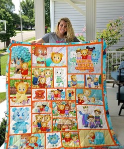 Daniel Tiger'S Neighborhood Quilt Bedding Set - Ideal For Kids