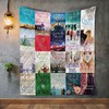 Danielle Steel Books Collection Quilt Bedding Set with Quilt Blanket, Great Gifts for Fans