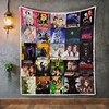 Danny Elfman Album Quilt Blanket with Vintage Quilt Bedding Set