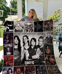 Danzig Band Quilt Blanket for Music Lovers