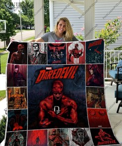 Daredevil Vintage Quilt Bedding Set - Ideal For Marvel Fans