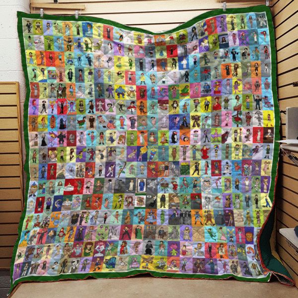 Daria Alter Egos Quilt Bedding Set for Fans