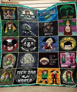 Daria Quilt Blanket for Vintage Fans