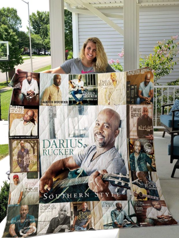 Darius Rucker Albums For Fans Quilt Blanket for Country Music Lovers