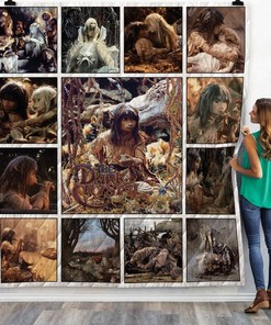 Dark Crystal Combine Albums Combine Quilt Blanket