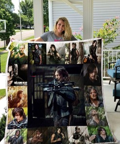 Daryl Dixon Walking Dead Quilt Bedding Set - Ideal for Zombie Apocalypse Fans