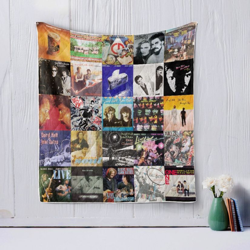 Daryl Hall John Oates Style Love Quilt Bedding Set