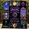 Daughter Of Sun And Moon Quilt Blanket for Fans of Celestial Bodies