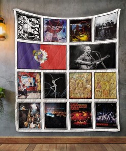 Dave Matthews Band Album Quilt Bedding Set for Music Lovers
