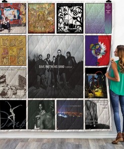 Dave Matthews Band Best Albums Quilt Bedding Set for Fans