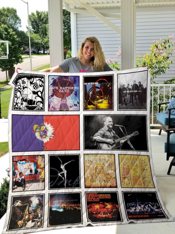 Dave Matthews Band Quilt Blanket for Concert Goers