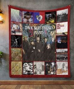 Dave Matthews Band Style Album Covers Quilt Bedding Set for Music Lovers