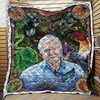 David Attenborough Inspired Art Quilt Bedding Set for Animal Lovers
