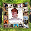 David Bowie Inspired Quilt Bedding Set for Music Fans With A Quilt Blanket Touch
