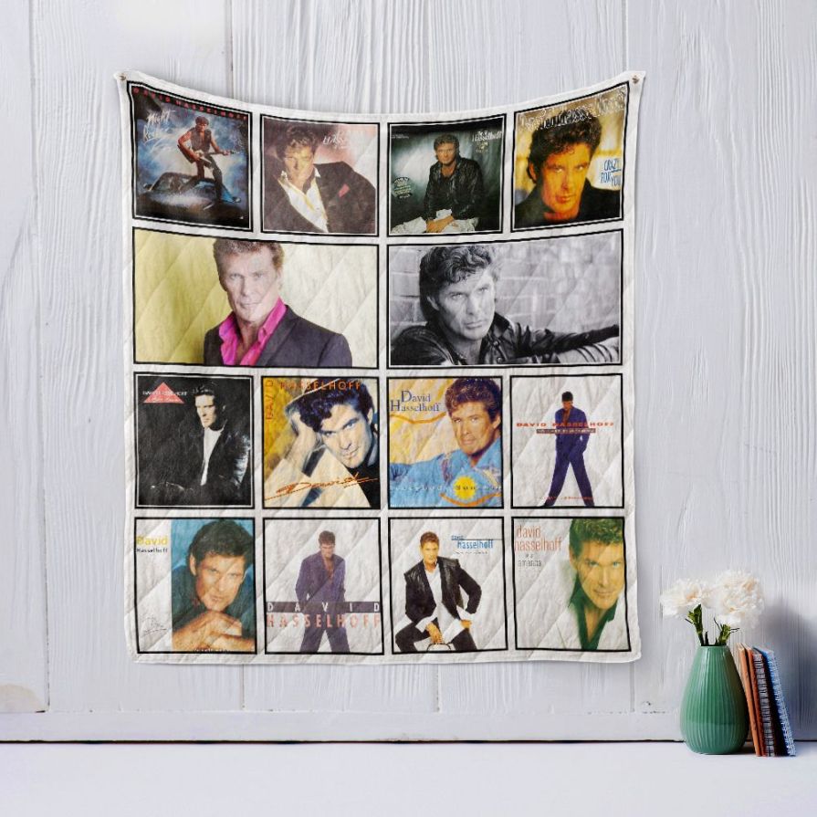 David Hasselhoff Inspired Quilt Bedding Set for Fans