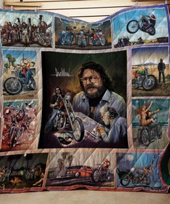 David Mann Motorcycles 3d Quilt Bedding Set 2111-05 - Perfect for Fans