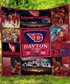 Dayton Flyers Quilt Blanket LC7 for Fans