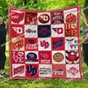 Dayton Flyers Quilt Blanket with Sports Design