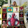 Deadpool Comics Collection Quilt Bedding Set for Fans