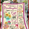 Dear Granddaughter Quilt Bedding Set- Family Gift