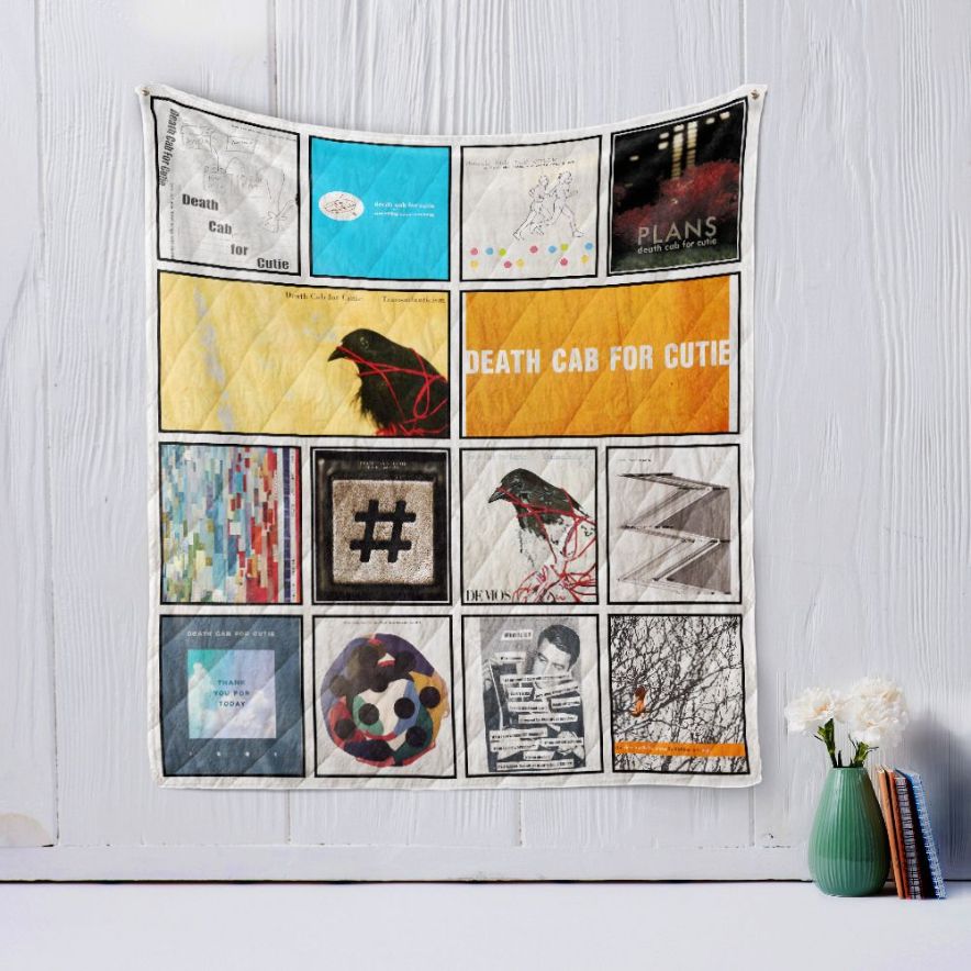 Death Cab For Cutie Quilt Bedding Set with Bed Set for Teens