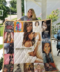 Deborah Cox Albums For Girls Ver Collection Quilt Blanket, Must-Have for R&B Fans