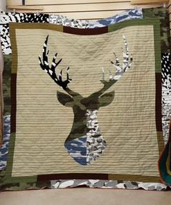 Deer Camouflage Quilt: Perfect For Any Hunter Or Outdoorsman