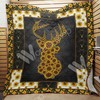 Deer Hunting Sunflower Lo Quilt Blanket - Fun Gift for Hunting and Sunflower Lovers
