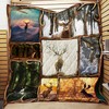Deer Quilt Blanket for Animal Lovers