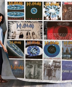 Def Leppard Collection Quilt Bedding Set