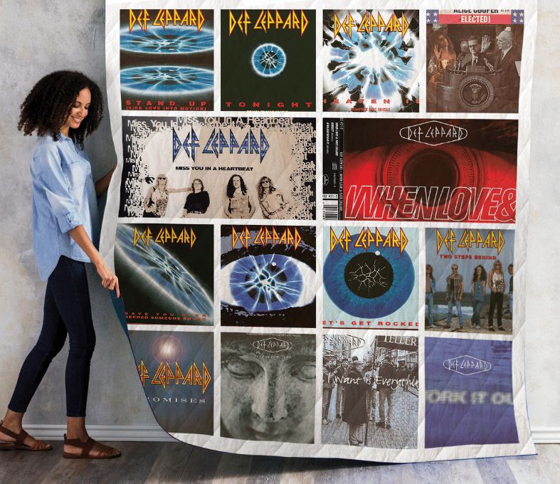 Def Leppard Collection Quilt Bedding Set