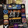 Def Leppard Collection Quilt Bedding Set for Fans of the Band