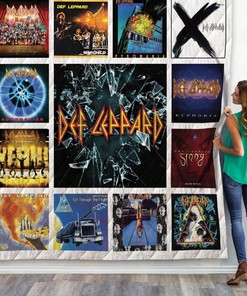 Def Leppard Quilt Bedding Set 02