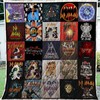 Def Leppard Tshirt Quilt Blanket - Perfect for Rock Fans