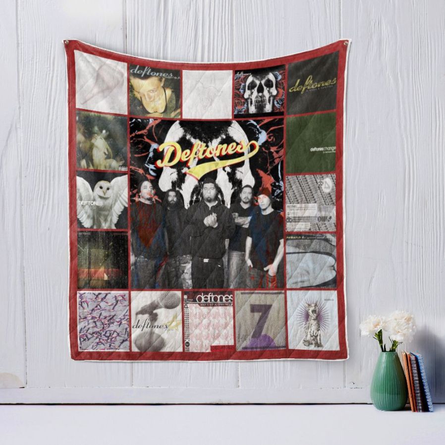 Deftones Love Style Inspired Quilt Bedding Set with Keywords