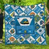 Delaware Fightin' Blue Hens Fan Quilt Bedding Set - Perfect for Any Fan