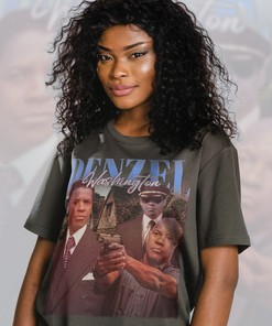 Denzel Washington Homage Fan Tshirt - Glory, Flight, Equalizer 1 2, and Malcolm Shirts with Vintage Retro Unisex Shirt