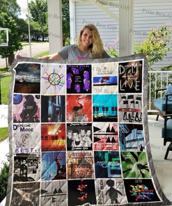 Depeche Mode Albums Cover Poster Quilt Bedding Set - Add Some Style to Your Room