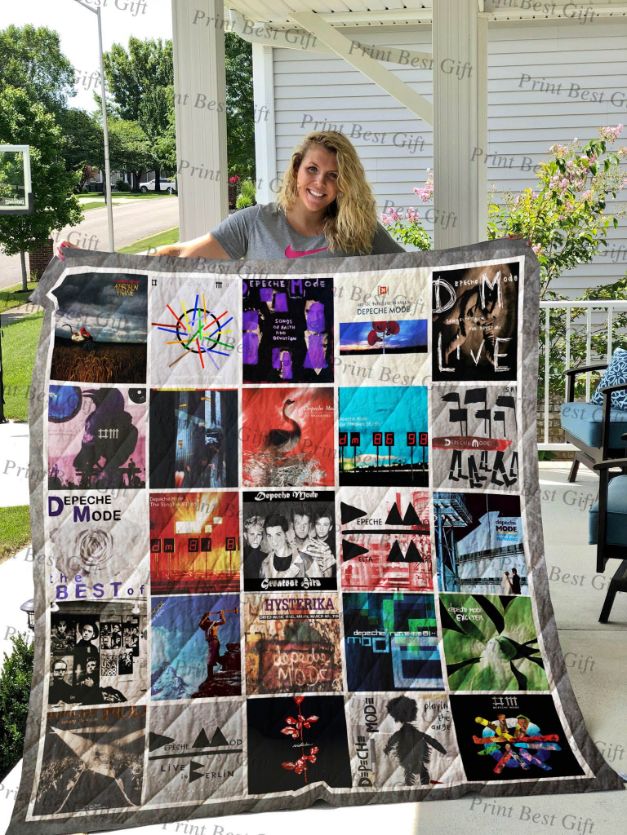 Depeche Mode Albums Cover Poster Quilt Bedding Set - Add Some Style to Your Room