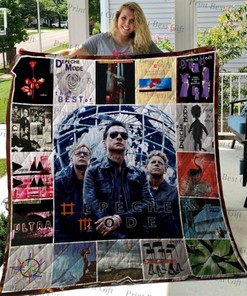 Depeche Mode Limited Edition M310742 Vintage Quilt Blanket with Keywords