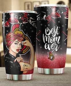 Detroit Red Wings NHL Tumbler for Strongest Mom Ever