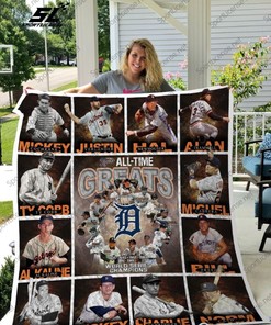 Detroit Tigers Collected Quilt Bedding Set - Great for Fans of All Ages